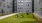 Courtyard with putting green, grill stations, hammocks